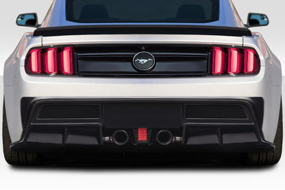 Extreme Dimensions Duraflex Hyper Rear Bumper Compatible With 2015 - 2023 Ford Mustang  - 1 Piece - 119351