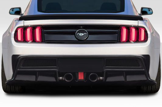 Extreme Dimensions Duraflex Hyper Rear Bumper Compatible With 2015 - 2023 Ford Mustang  - 1 Piece - 119351