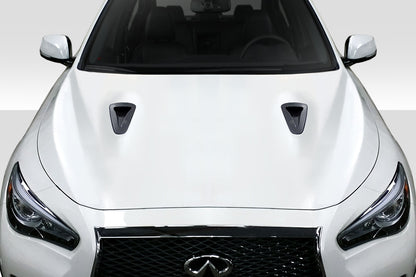 Extreme Dimensions Duraflex GTR Look Hood Compatible With 2014 - 2023 Infiniti Q50  - 1 Piece - 119365