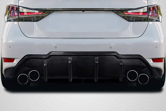 Carbon Creations Tarvo Rear Lip/Add On Compatible With 2016 - 2020 Lexus GS  - 1 Piece - 119368
