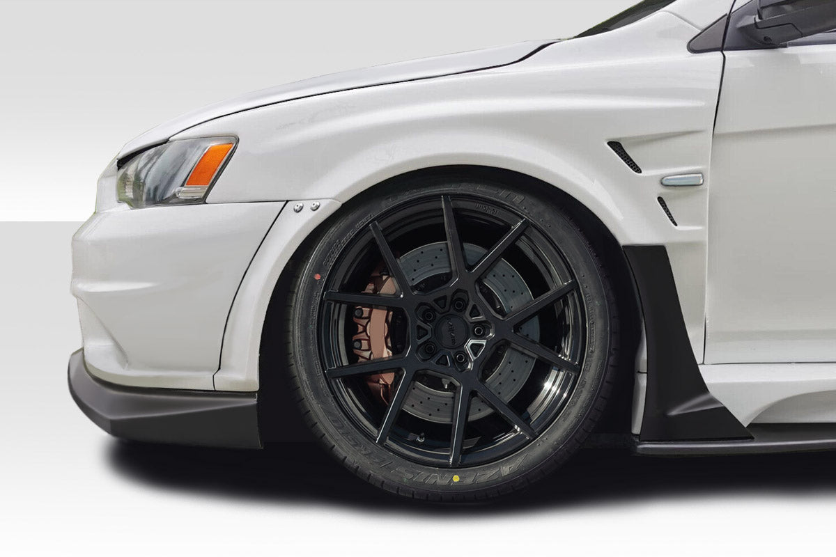 Extreme Dimensions Duraflex Vantix Fender Compatible With 2008 - 2017 Mitsubishi Lancer - 2 Pieces - 119372