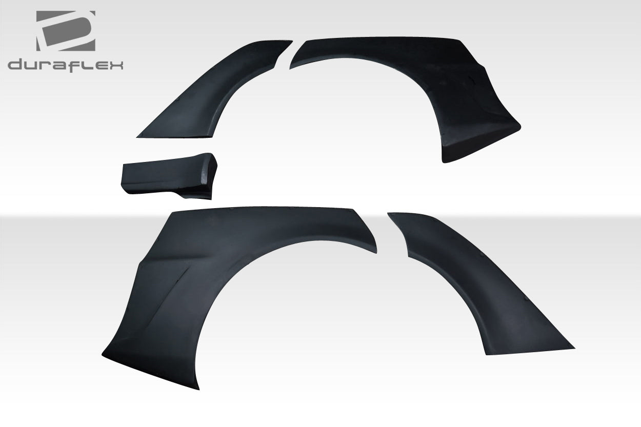 Extreme Dimensions Duraflex Vantix Rear Fenders Compatible With 2008-2017 Mitsubishi Lancer - 2 Piece - 119380