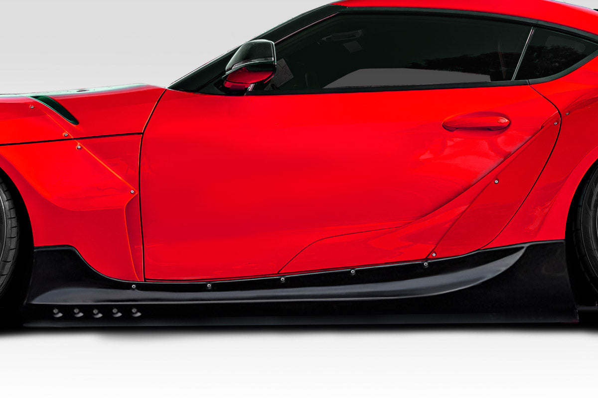 Extreme Dimensions Duraflex Goblin Sideskirts Compatible With 2020-2023 Toyota Supra - 2 Piece - 119412