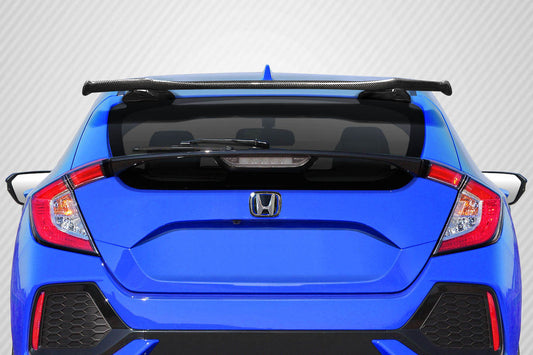 Carbon Creations SPN Roof Wing Spoiler Compatible With 212017-202121 Honda Civic HB - 1 Piece - 119795