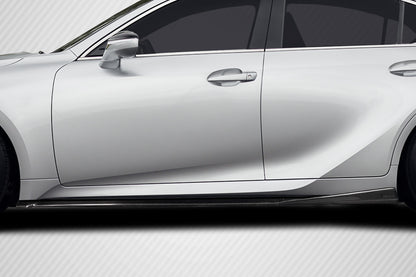 Carbon Creations Geisha Sideskirts Compatible With 2021-2023 Lexus IS - 119905