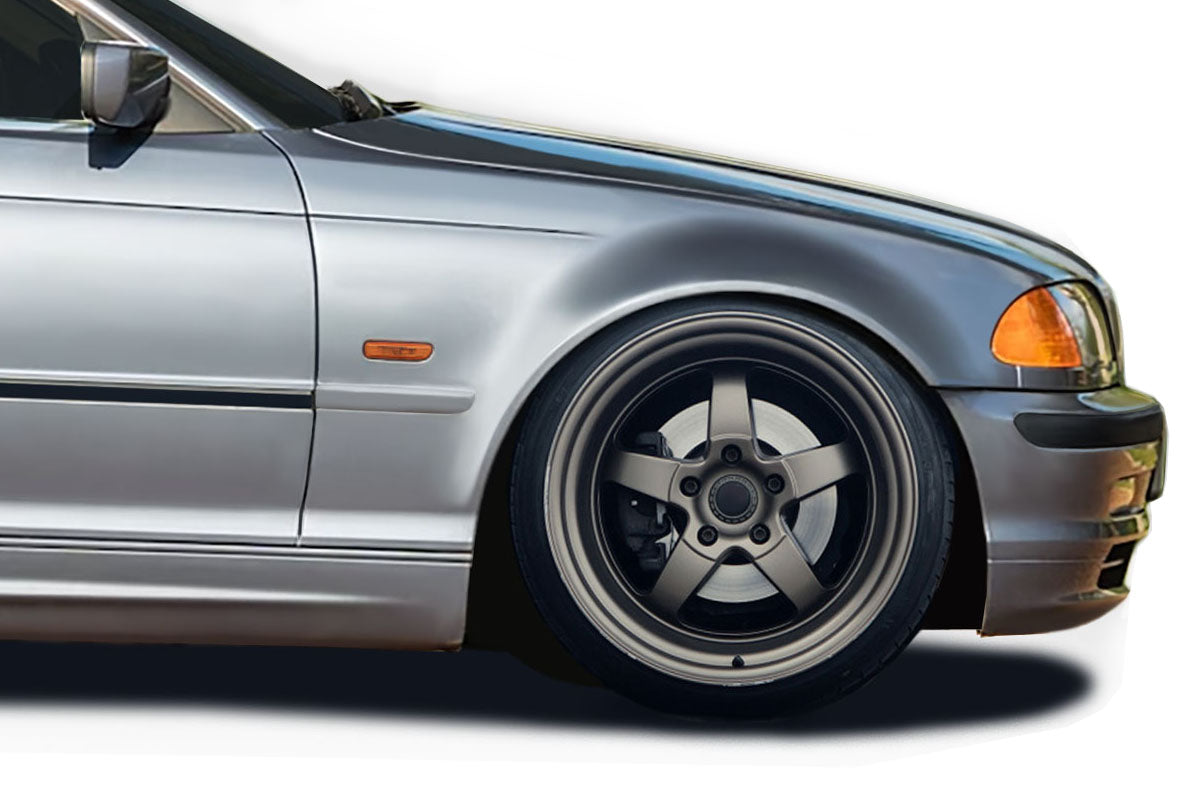 Extreme Dimensions Duraflex Alpine Speed Front Fenders Compatible With 1999-2005 BMW 3 Series E46 - 119922