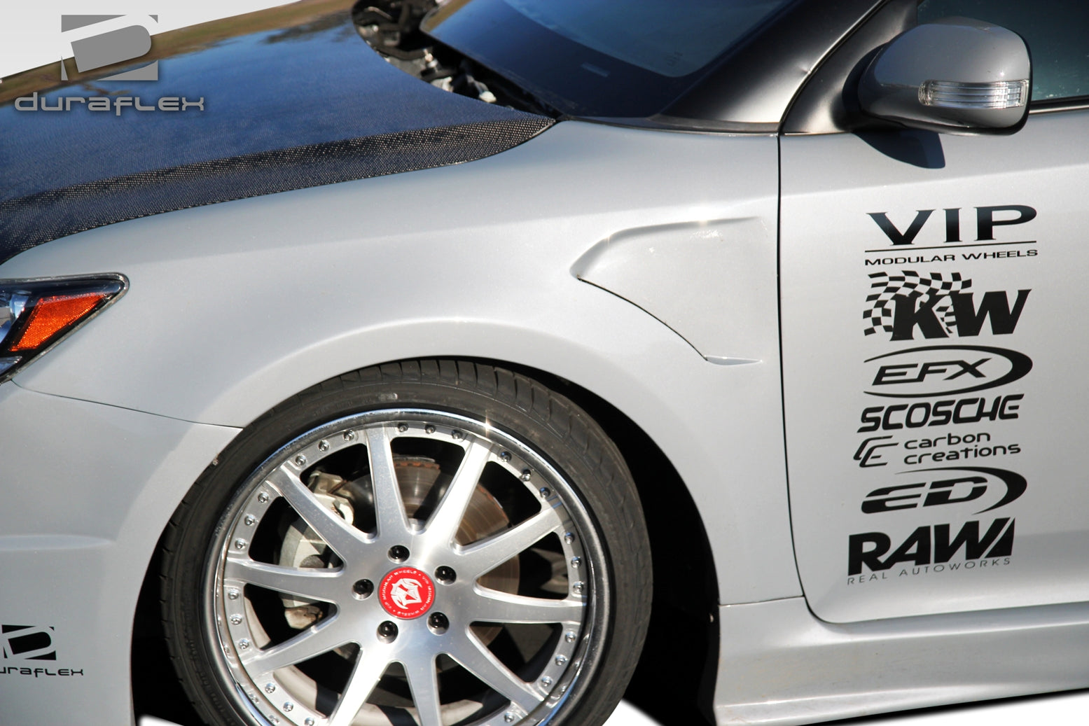 Extreme Dimensions Duraflex GT Concept Fender Compatible With 2011-2015 Scion TC - 2 Piece - 107650