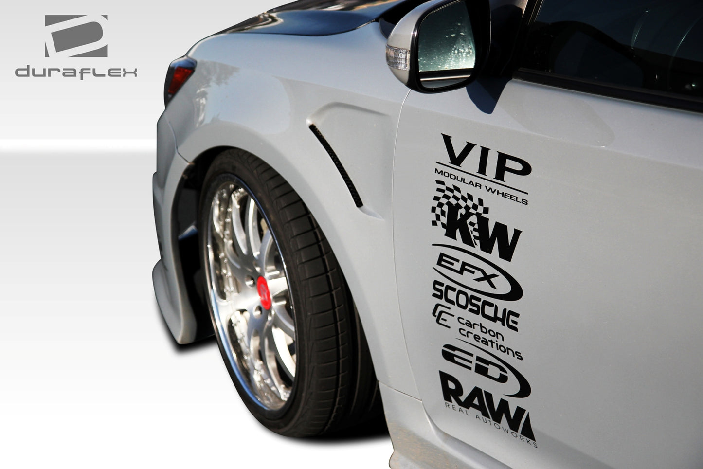 Extreme Dimensions Duraflex GT Concept Fender Compatible With 2011-2015 Scion TC - 2 Piece - 107650