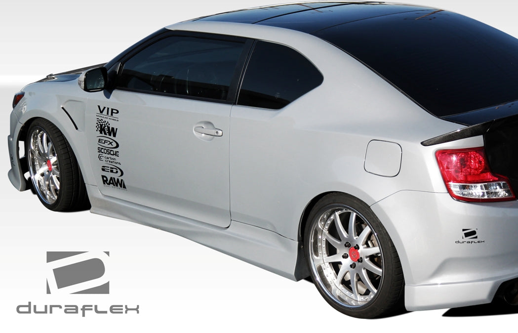 Extreme Dimensions Duraflex GT Concept Side Skirts Compatible With 2011-2015 Scion TC - 2 Piece - 107648