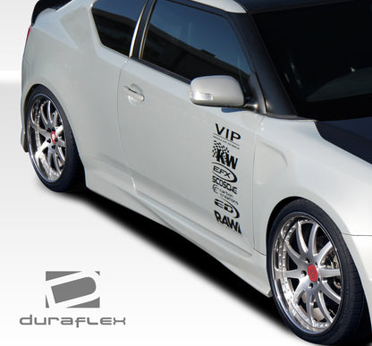 Extreme Dimensions Duraflex GT Concept Side Skirts Compatible With 2011-2015 Scion TC - 2 Piece - 107648
