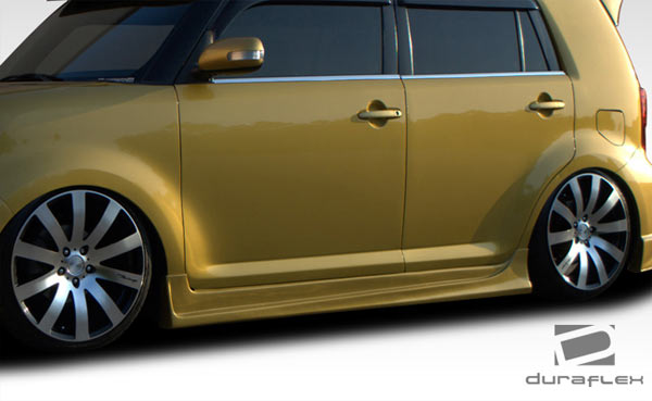 Extreme Dimensions Duraflex Atlas Side Skirts Compatible With 2008-2015 Scion xB - 2 Piece - 107057