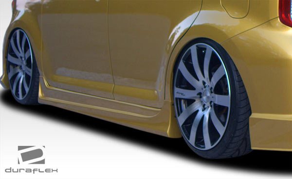 Extreme Dimensions Duraflex Atlas Side Skirts Compatible With 2008-2015 Scion xB - 2 Piece - 107057