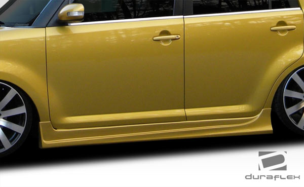 Extreme Dimensions Duraflex Atlas Side Skirts Compatible With 2008-2015 Scion xB - 2 Piece - 107057