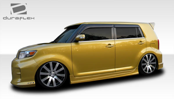 Extreme Dimensions Duraflex Atlas Side Skirts Compatible With 2008-2015 Scion xB - 2 Piece - 107057