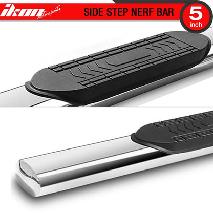 2007-2018 Chevy Silverado GMC Sierra Ext Cab Oval Running Board Steel