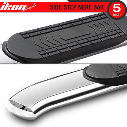 2004-2017 Nissan Titan Ext Cab Chrome Running Boards Stainless Steel