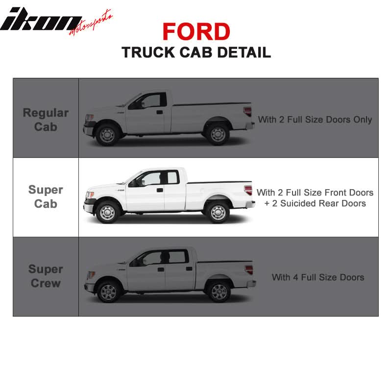 1999-2016Â Ford F-250 F-350 Super Duty Super Cab 4" Oval Running Boards