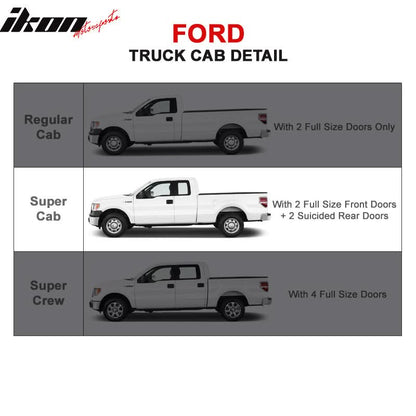 1999-2016Â Ford F-250 F-350 Super Duty Super Cab 4" Oval Running Boards