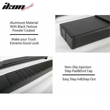 Fits 09-14 Ford F150 Super Crew Cab 5" Side Step Running Boards
