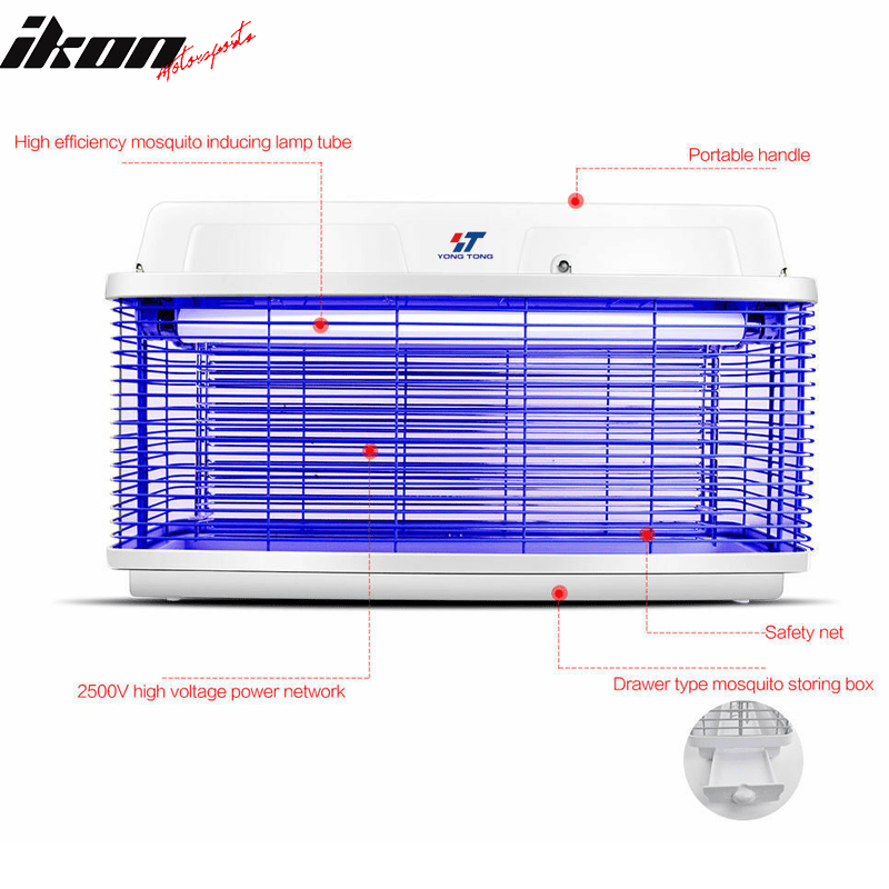 16W 110V Tube Electronic Lamp Resdential Bug Zapper