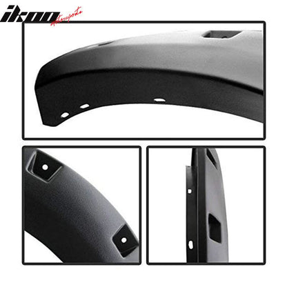 2010-2018 DODGE RAM 2500 3500 Textured Pocket Style Fender Flares ABS