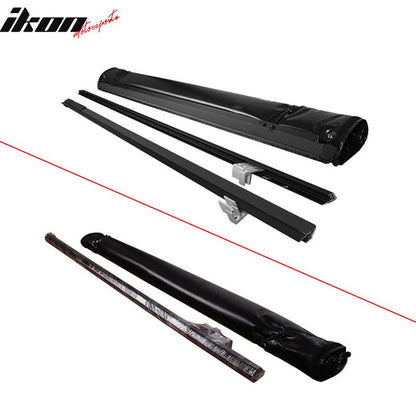 2015-2022 Ford F-150 8ft/96" Black Lock Roll Up Tonneau Cover Aluminum