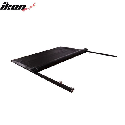 2015-2022 Ford F-150 8ft/96" Black Lock Roll Up Tonneau Cover Aluminum