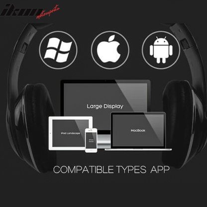 Universial White Bluetooth Wireless Headphones Sport Stereo Foldable