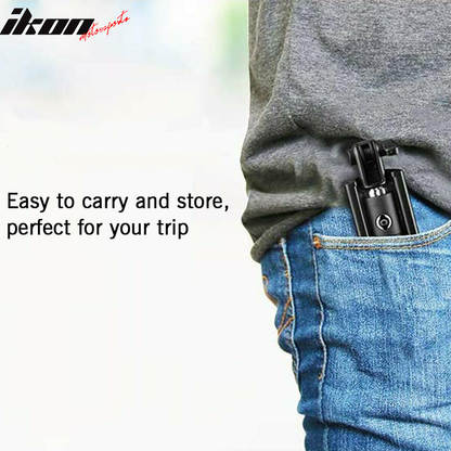 Blue 24''Selfie Stick Extendable Phone Holder Fits iPhone and Android