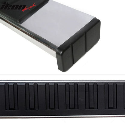 2015-2022 Ford F150 F250 Super Cab Silver 6" Running Board Aluminum