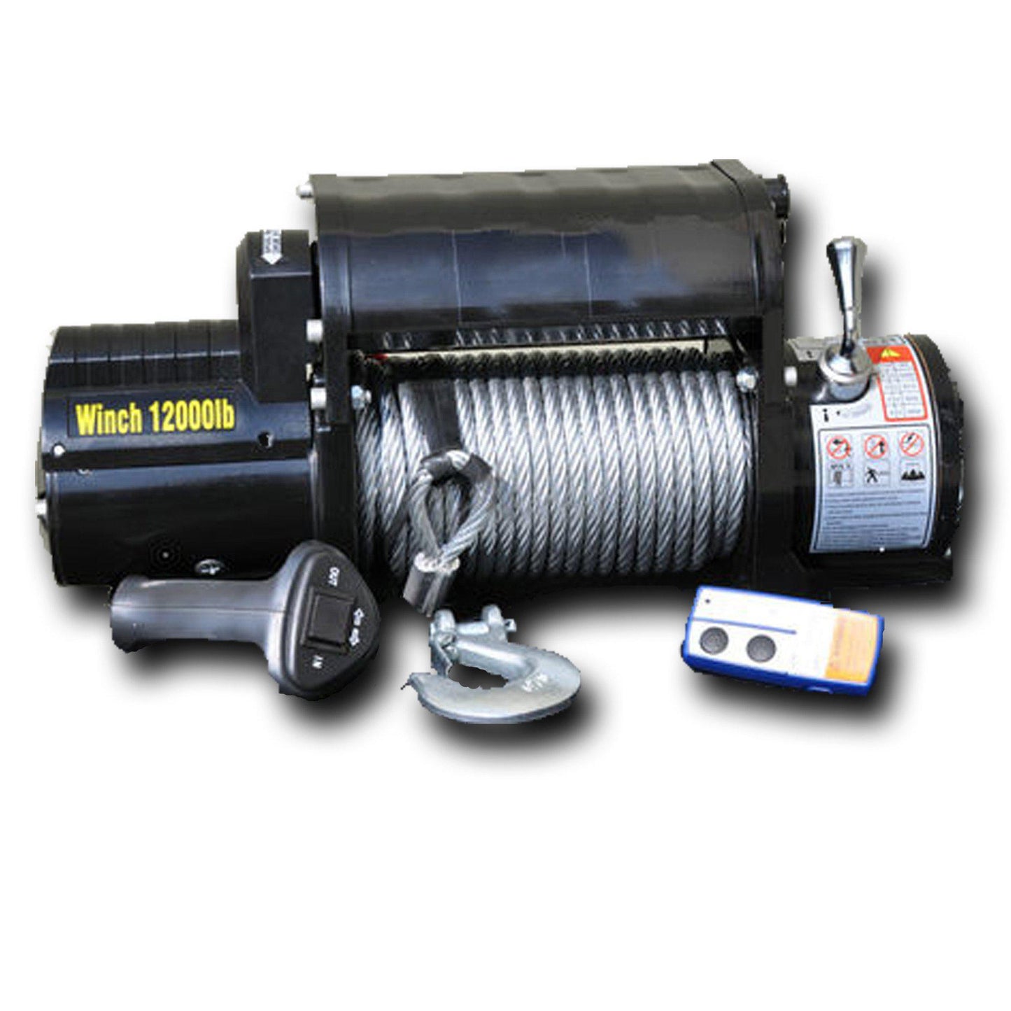 12,000 lbs. Winch | Steel Rope-DV8 Offroad