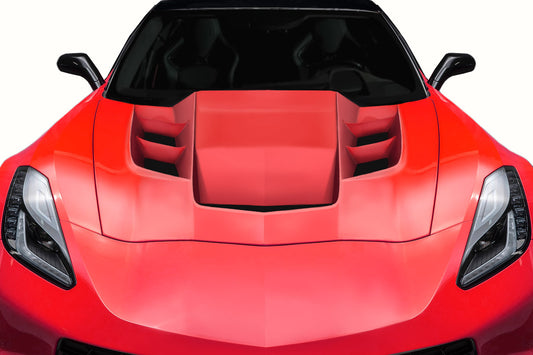 Extreme Dimensions Duraflex Eagy Eye Hood Compatible With 2014-2019 Chevrolet Corvette - 120046