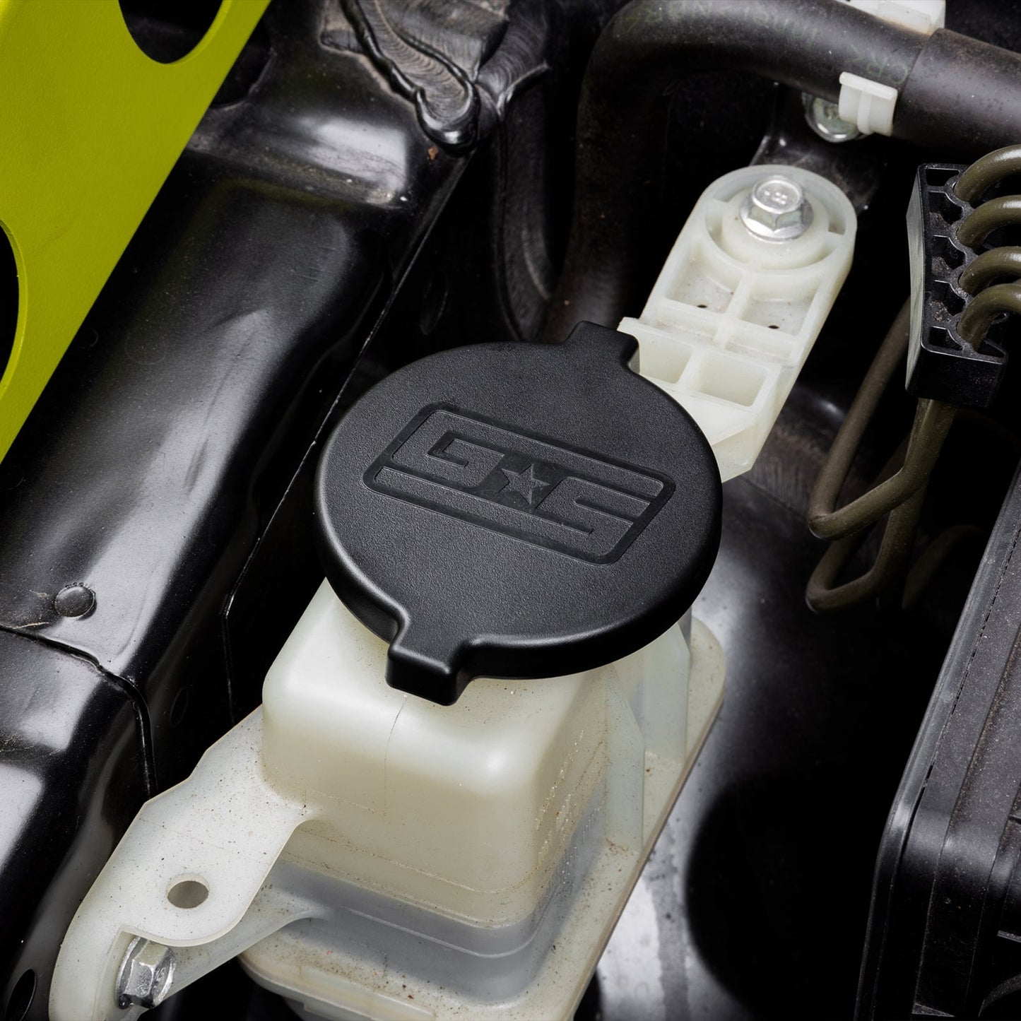 GrimmSpeed Engine Bay Dress-Up Caps - Black GRM120069