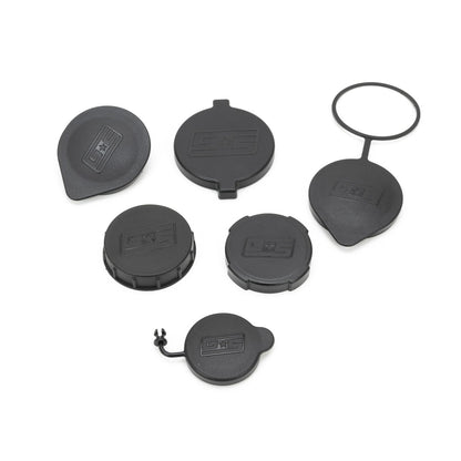 GrimmSpeed Engine Bay Dress-Up Caps - Black GRM120069