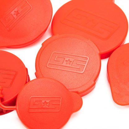 GrimmSpeed Engine Bay Dress-Up Caps - Red GRM120070