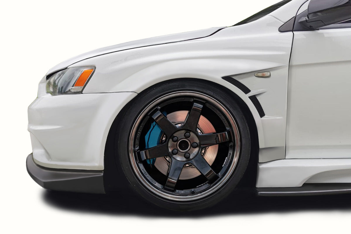Duraflex Tracked Front Fenders Compatible With 2008-2017 Mitsubishi Lancer - 120163