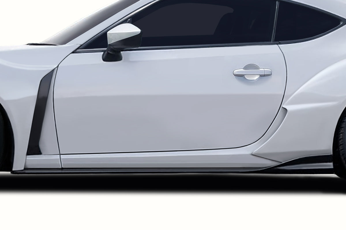 Duraflex Countersteer Wide Body Side Splitters Compatible With 2013-2020 Scion FR-S Toyota 86 Subaru BRZ - 2 Piece - 120189