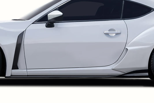 Duraflex Countersteer Wide Body Side Splitters Compatible With 2013-2020 Scion FR-S Toyota 86 Subaru BRZ - 2 Piece - 120189