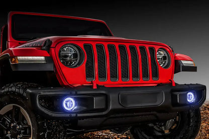 ORACLE Lighting 2018-2025 Jeep Wrangler JL LED Surface Mount Fog Light Halo Kit