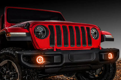 ORACLE Lighting 2018-2025 Jeep Wrangler JL LED Surface Mount Fog Light Halo Kit