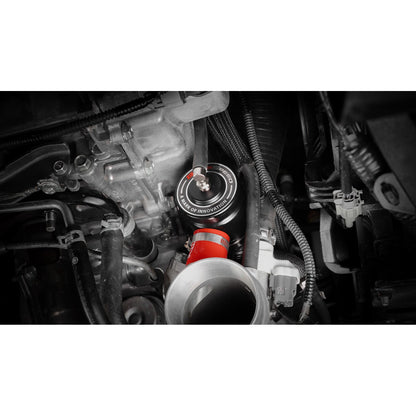 GrimmSpeed Version 2 Bypass Valve - Black - 2015-21 Subaru WRX, 2014-18 Subaru Forester XT GRM126033BLK