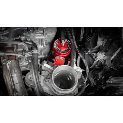 GrimmSpeed Version 2 Bypass Valve - Red - 2015-21 Subaru WRX, 2014-18 Subaru Forester XT GRM126033RED