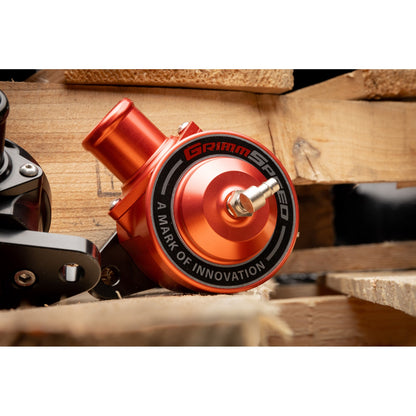 GrimmSpeed Version 2 Bypass Valve - Red - 2008-14 Subaru WRX, 2005-09 Subaru Legacy GT GRM126034RED