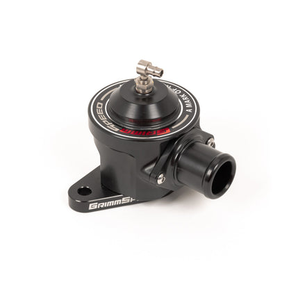 GrimmSpeed Version 2 Bypass Valve - Black - 2008-14 Subaru WRX, 2005-09 Subaru Legacy GT GRM126034BLK