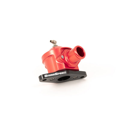 GrimmSpeed Version 2 Bypass Valve - Red - 2008-14 Subaru WRX, 2005-09 Subaru Legacy GT GRM126034RED