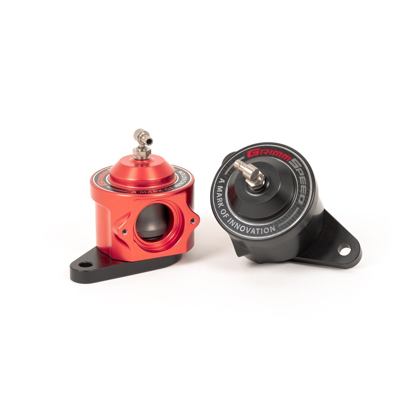 GrimmSpeed Version 2 Bypass Valve - Red - 2004-21 Subaru STI, 2002-07 Subaru WRX GRM126032RED