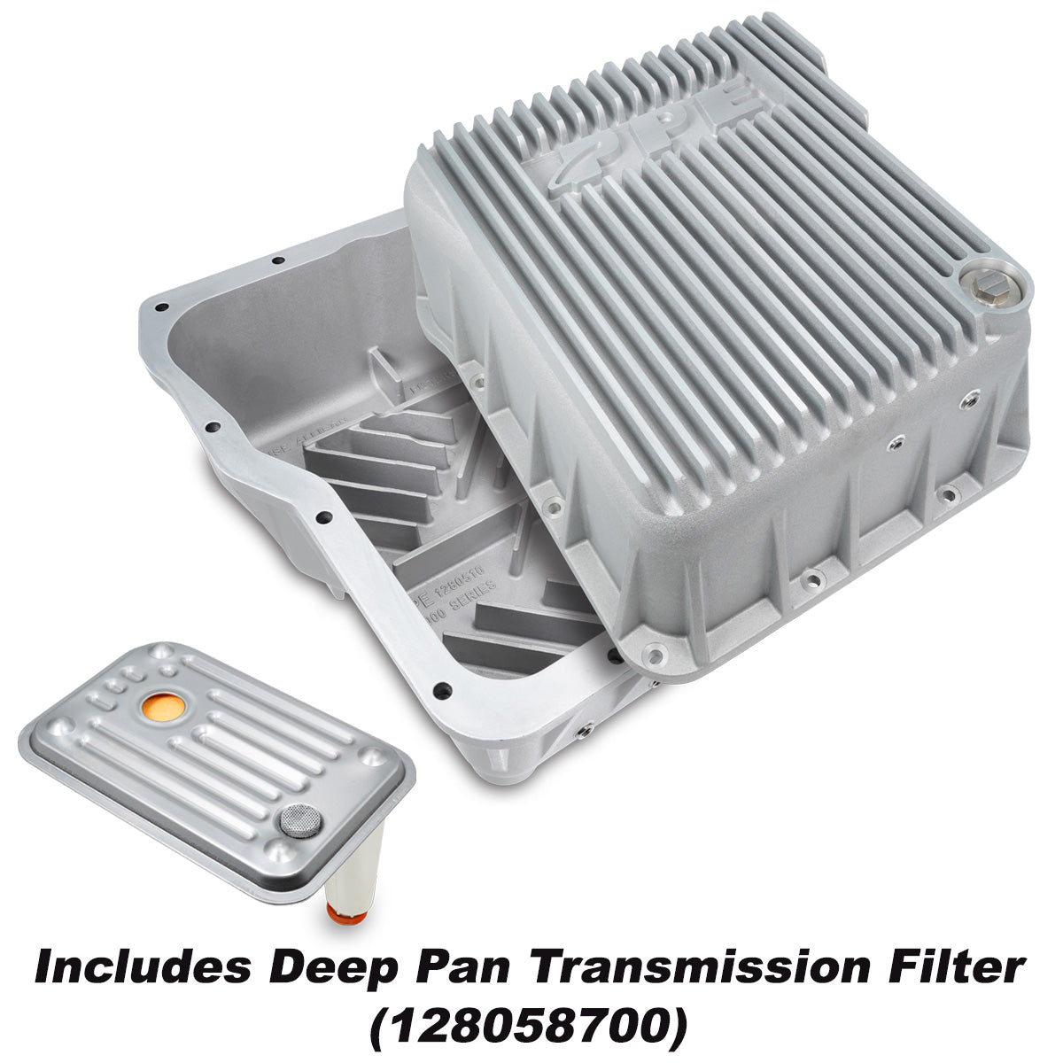 2001-2019 GM 6.6L Duramax w/ Allison 1000-2000-2400 Series Transmission Heavy-Duty DEEP Aluminum Transmission Pan - PPE - Pacific Performance Engineering