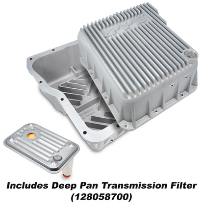 2001-2019 GM 6.6L Duramax w/ Allison 1000-2000-2400 Series Transmission Heavy-Duty DEEP Aluminum Transmission Pan - PPE - Pacific Performance Engineering