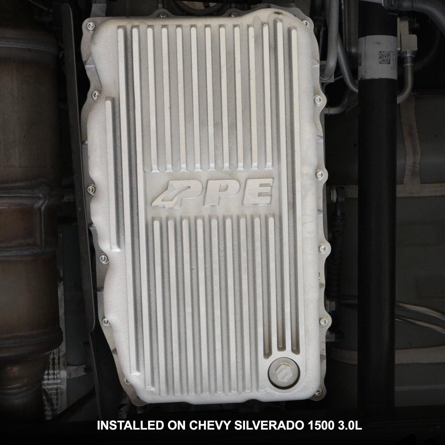 2020-2023 GM 3.0L Duramax w/ 10L80 Transmission Heavy-Duty Cast Aluminum Transmission Pan ppepower