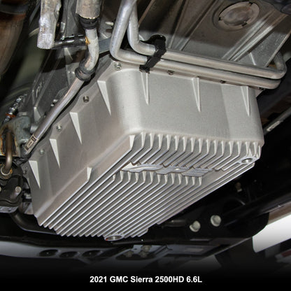 2020-2023 GM 6.6L Duramax w/ 10L1000 Transmission - Heavy-Duty Cast Deep Transmission Pan ppepower